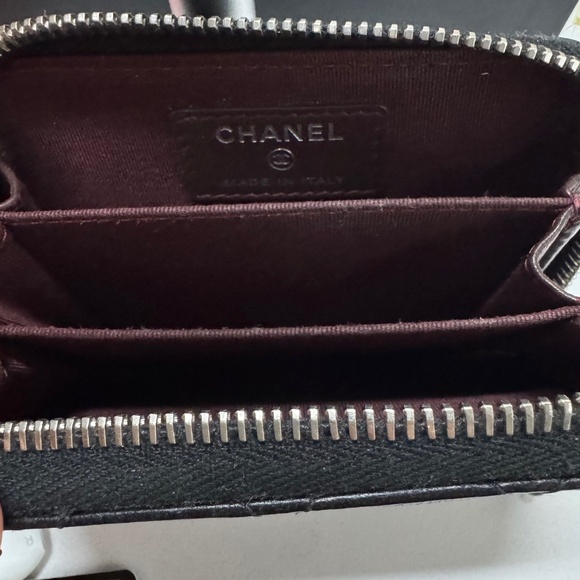 CHANEL - COIN PURSE - Wallet -- Quilted Lambskin Leather - Picture 13 of 14